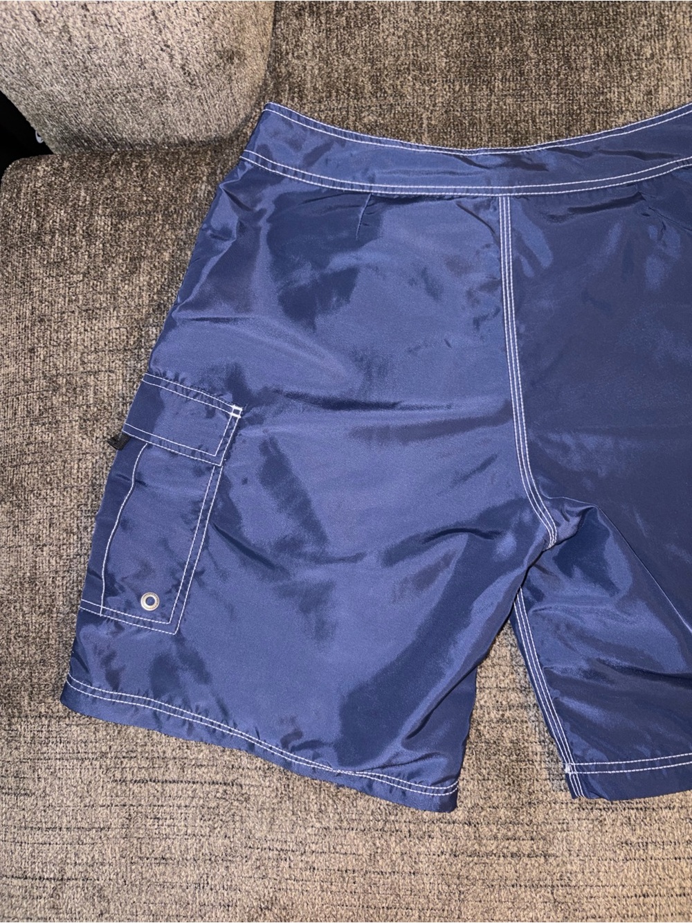 Navy Blue Black Fin Pelagic Swim Shorts Size 30 - Picture 10 of 11